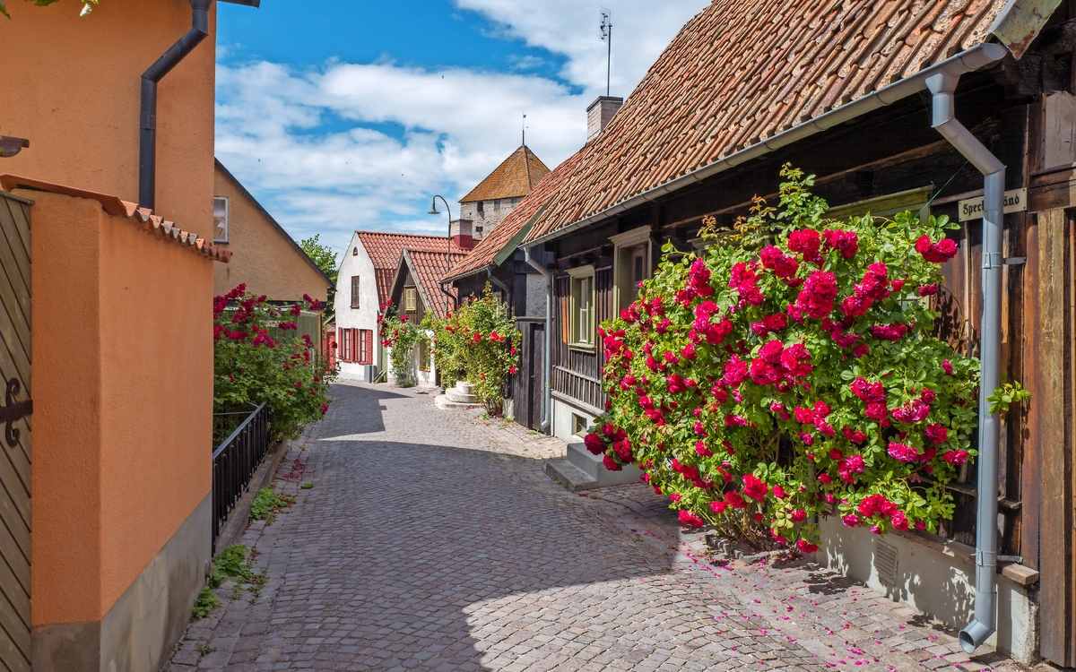 Visby auf Gotland, Schweden