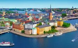 Panorama von Stockholm,Schweden