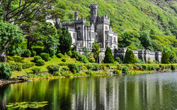 Kylemore Abtei in Connemara, Irland