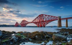 Forth Bridge in Edinburgh