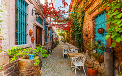 Altstadtgasse von Ayvalik