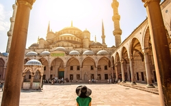 blaue Moschee in Istanbul, Türkei