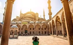 blaue Moschee in Istanbul, Türkei