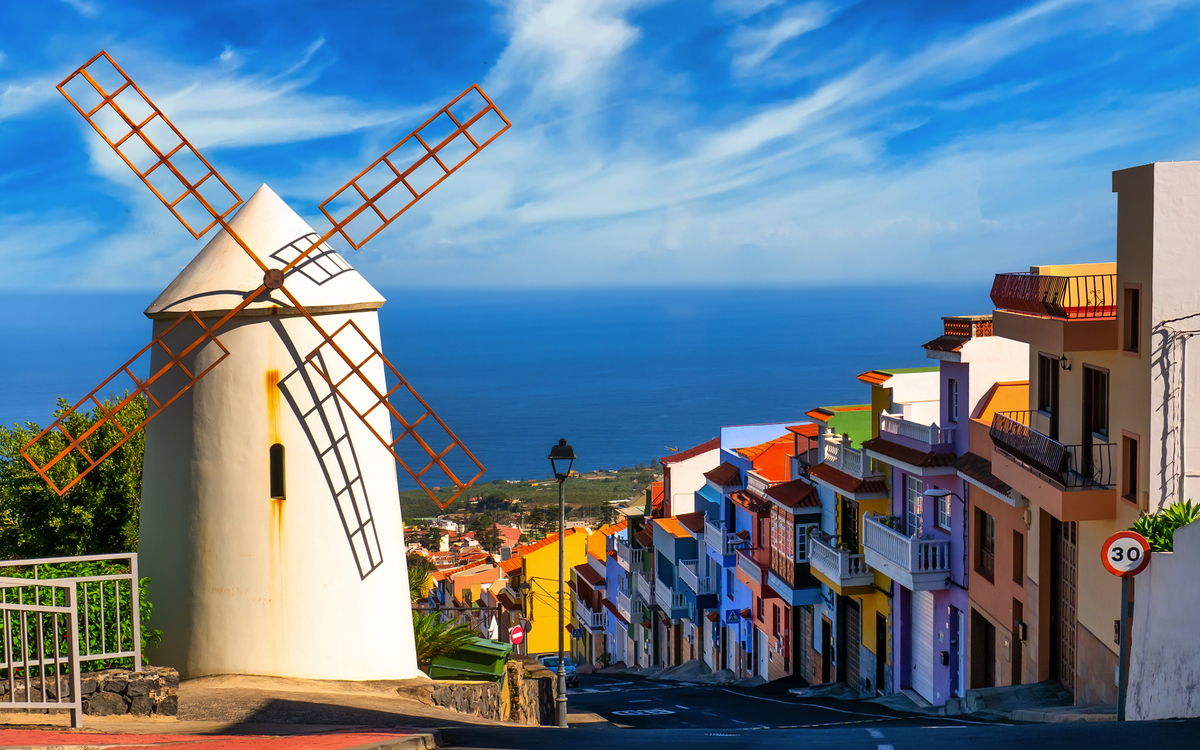 Teneriffa mit Windmühle