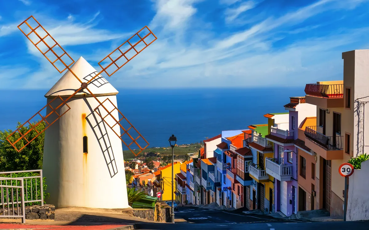 Teneriffa mit Windmühle