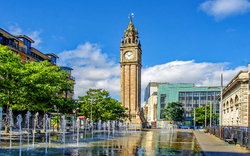 Albert Memorial Clock Tower in Belfast