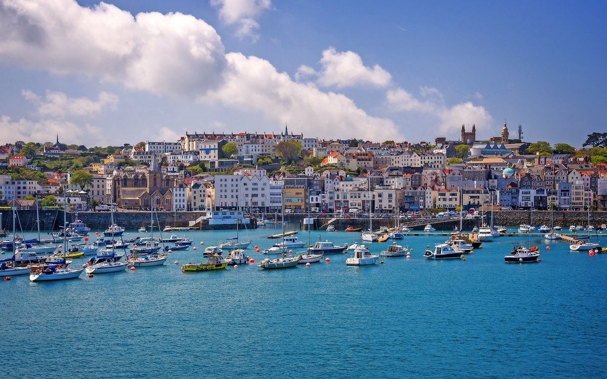 Hafen von Saint Peter auf Guernsey