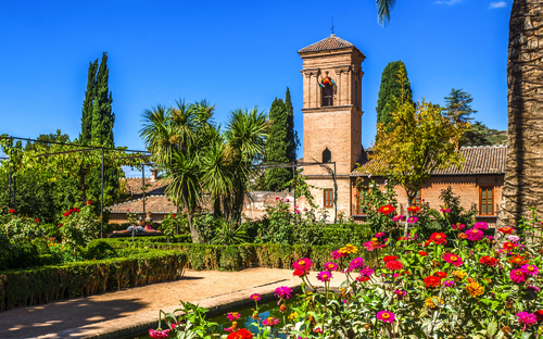 Alhambra in Granada, Spanien
