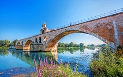 Avignon alte Brücke in der Provence, Frankreich