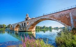 Avignon alte Brücke in der Provence, Frankreich