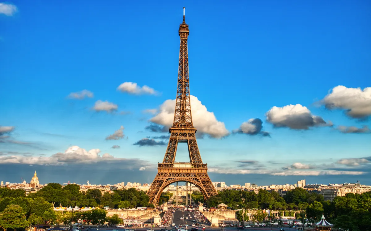 Eiffelturm in Paris, Frankreich