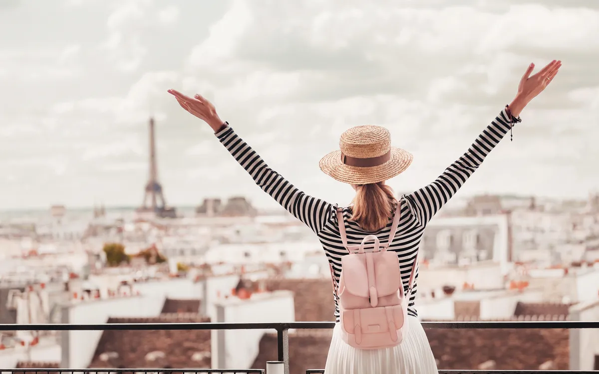 Blick auf Paris