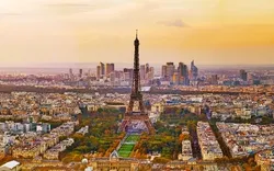 Luftaufnahme von Paris
