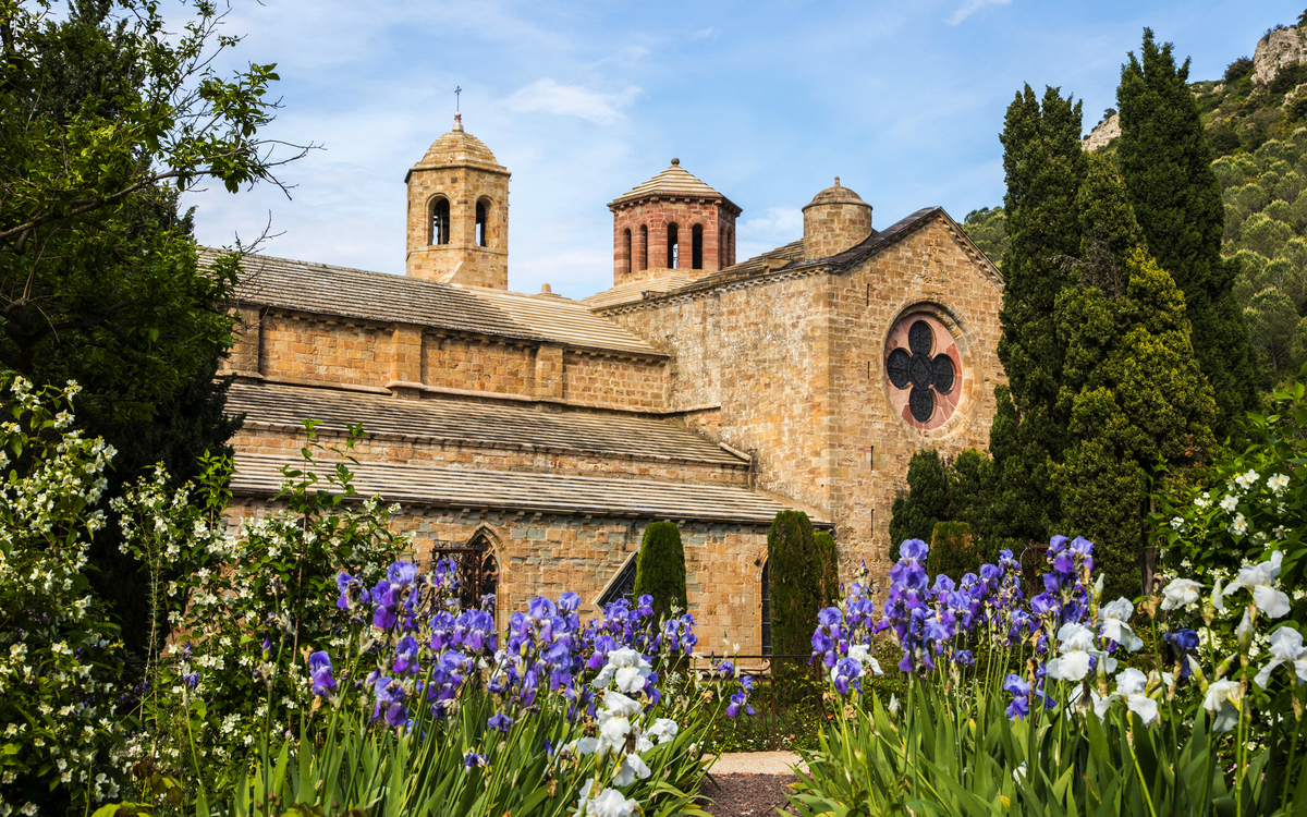Abtei von Fontfroide, ein ehemaliges Zisterzienserkloster und eine Abtei in Südfrankreich