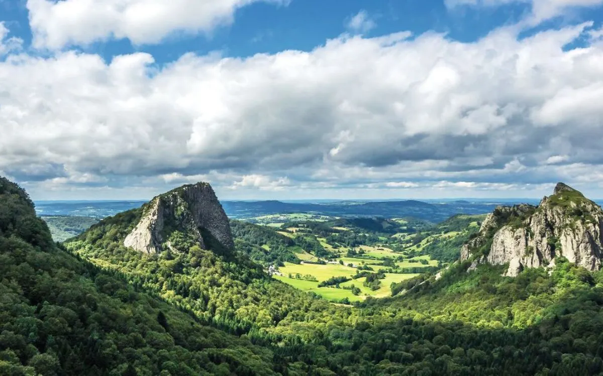 Landschaft Auvergne