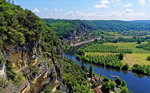 Landschaft Dordogne