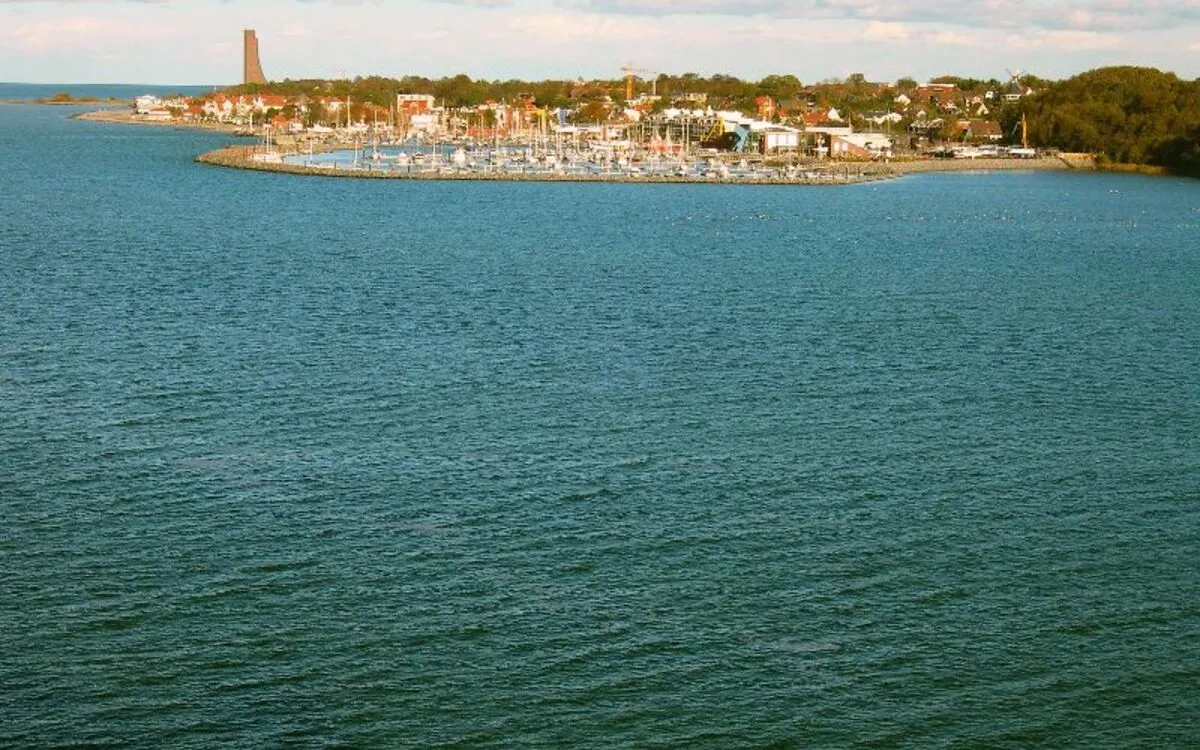 Laboe - Blick auf das Marine-Ehrenmal