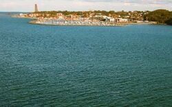 Laboe - Blick auf das Marine-Ehrenmal
