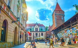 Kunstmarkt in Krakau 