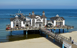 Seebrücke Sellin auf Rügen