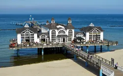 Seebrücke Sellin auf Rügen