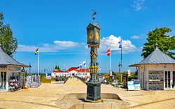 Anlegestelle für Schiffe an der Seebrücke Heringsdorf
