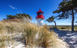 Leuchtfeuer Gellen auf der Insel Hiddensee