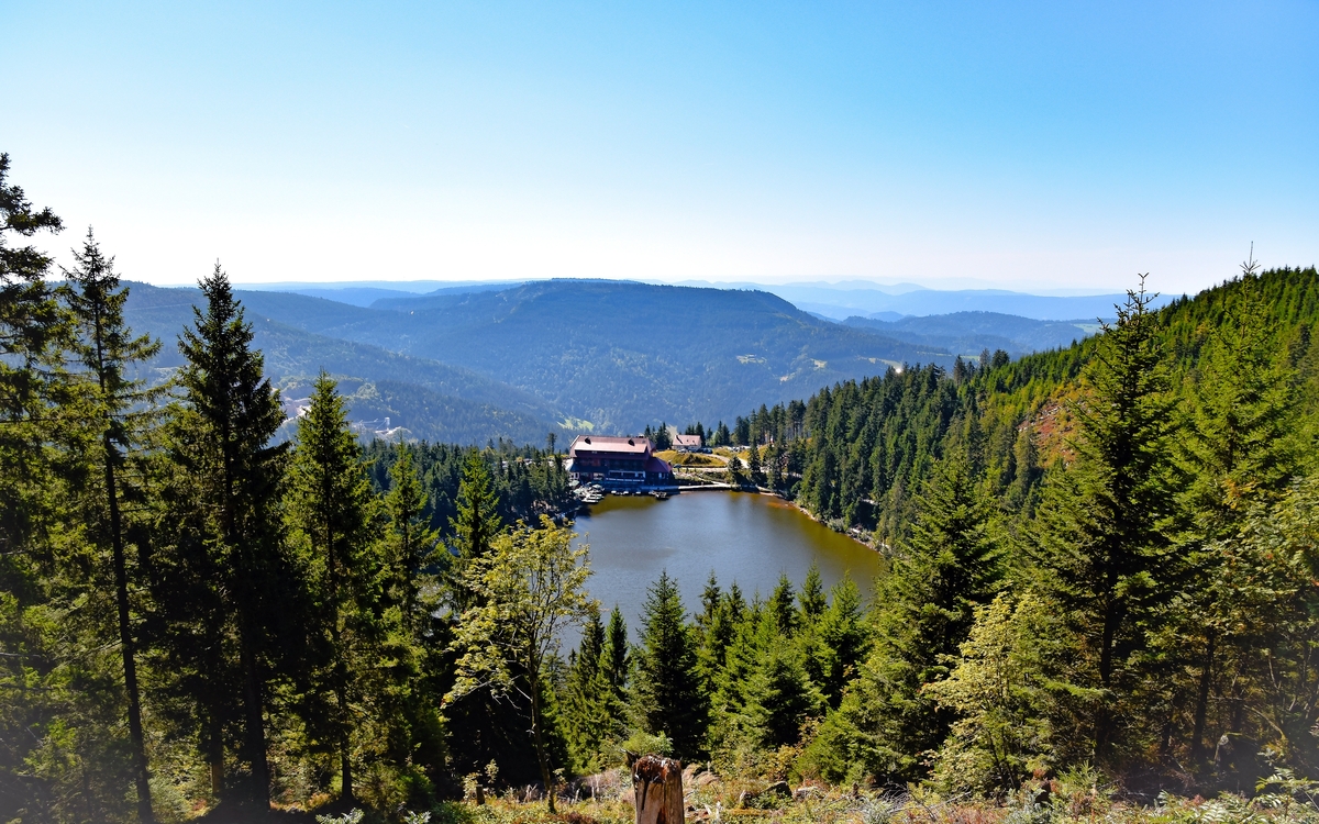 Mummelsee im Schwarzwald, Deutschland