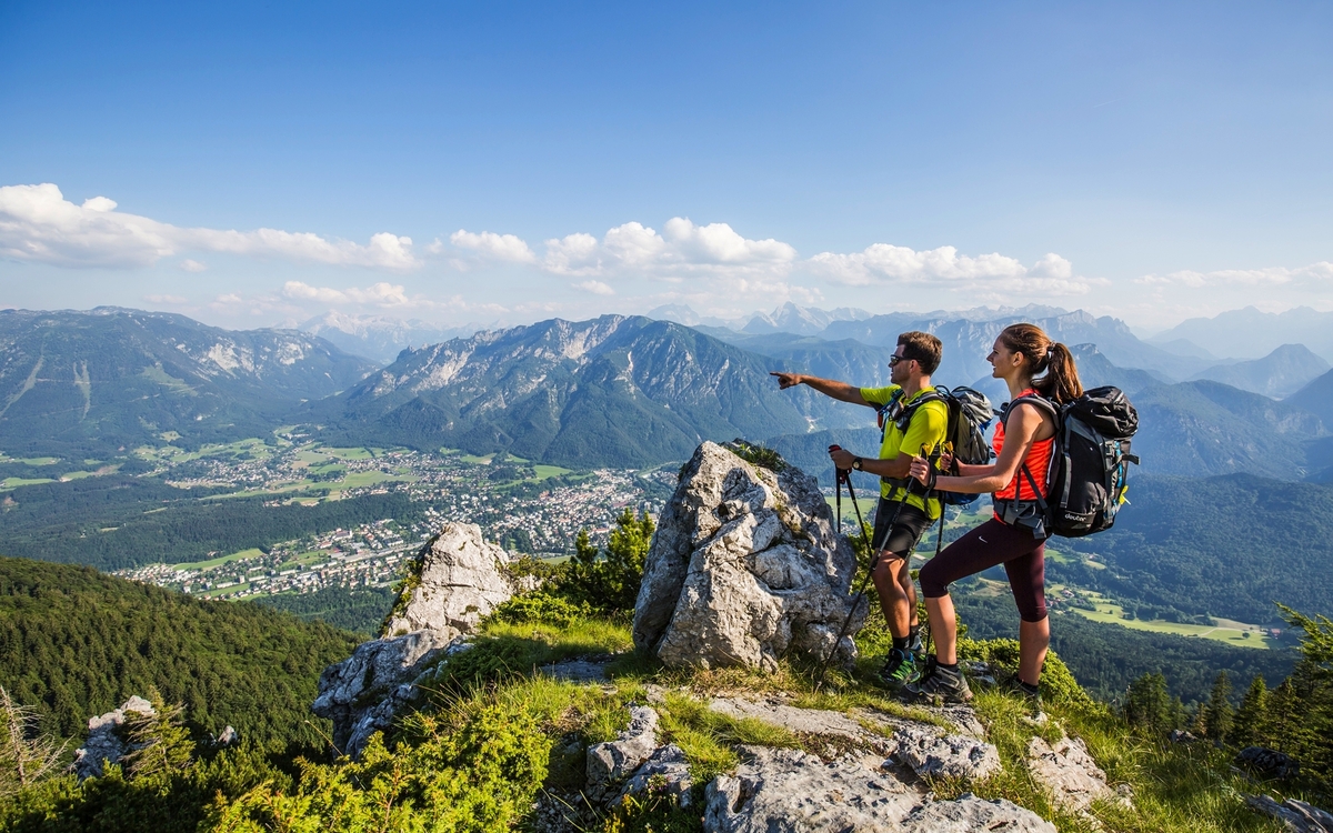 Bad Reichenhall in Bayern, Deutschland