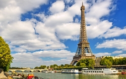 Der Eiffelturm in Paris