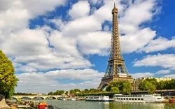 Der Eiffelturm in Paris