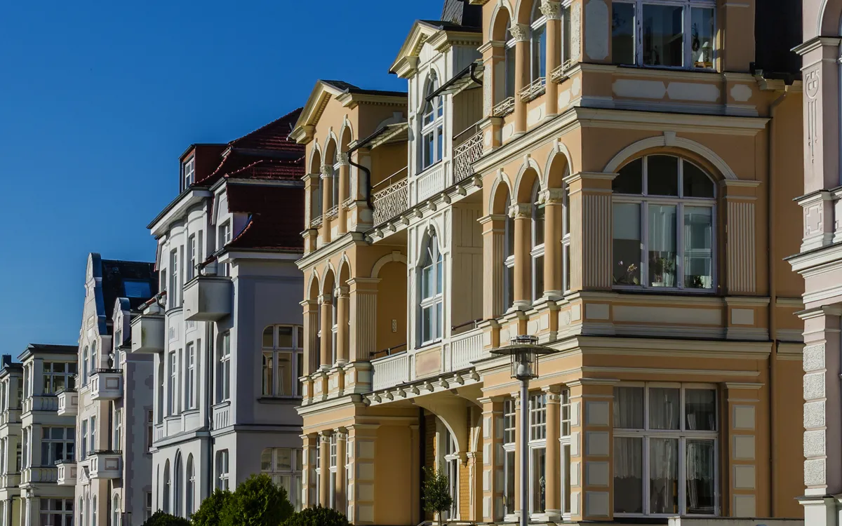Villen im Ostseebad Bansin auf Usedom