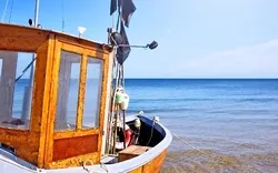Ostseekutter auf Usedom