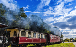 Schmalspurbahn Molli von Kühlungsborn nach Bad Doberan und zurück, Deutschland