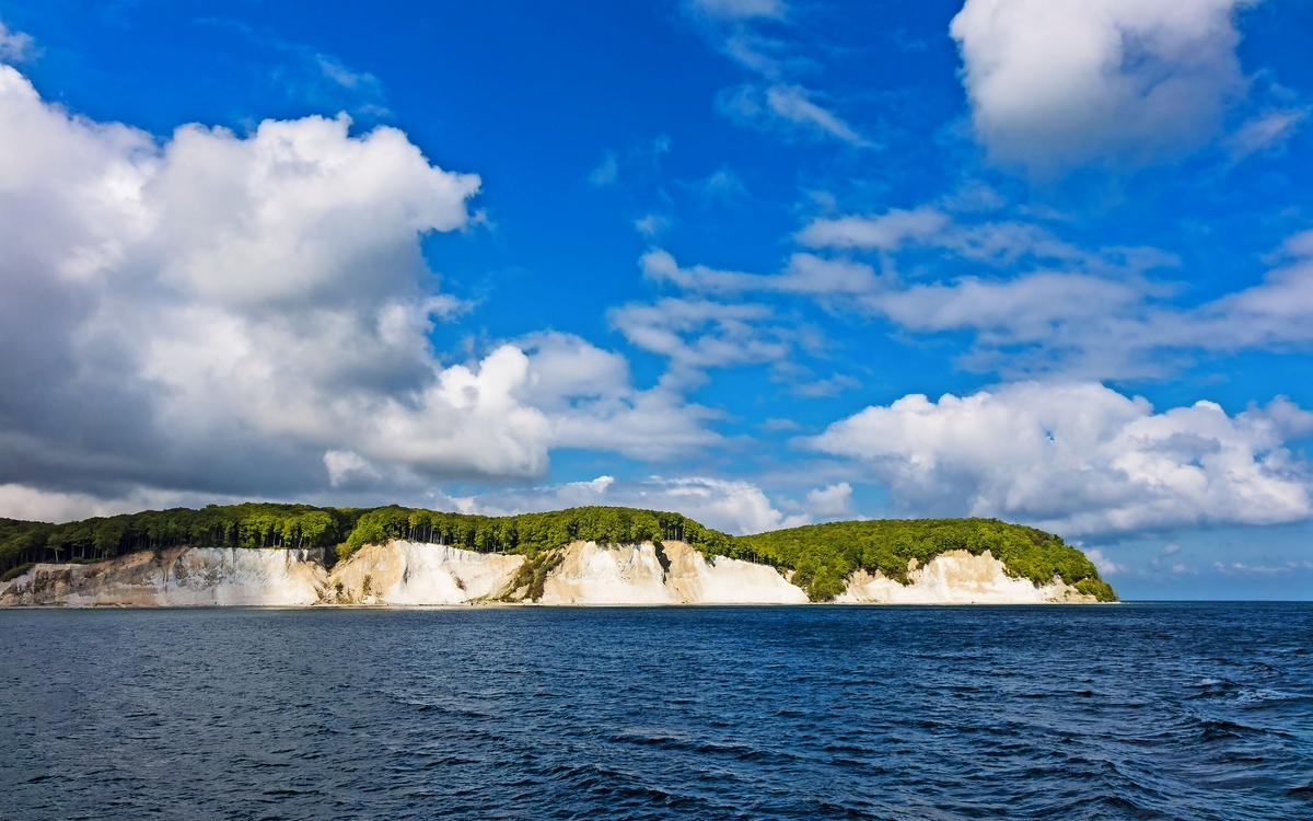 Ostseeküste auf der Insel Rügen