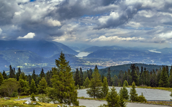 Blick von der Villacher Alpenstraße
