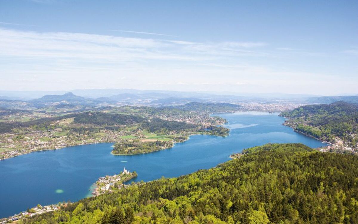 Blick auf den Wörthersee