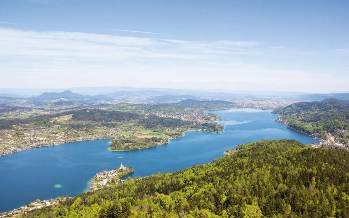 Blick auf den Wörthersee