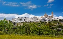 Locorotondo in Apulien