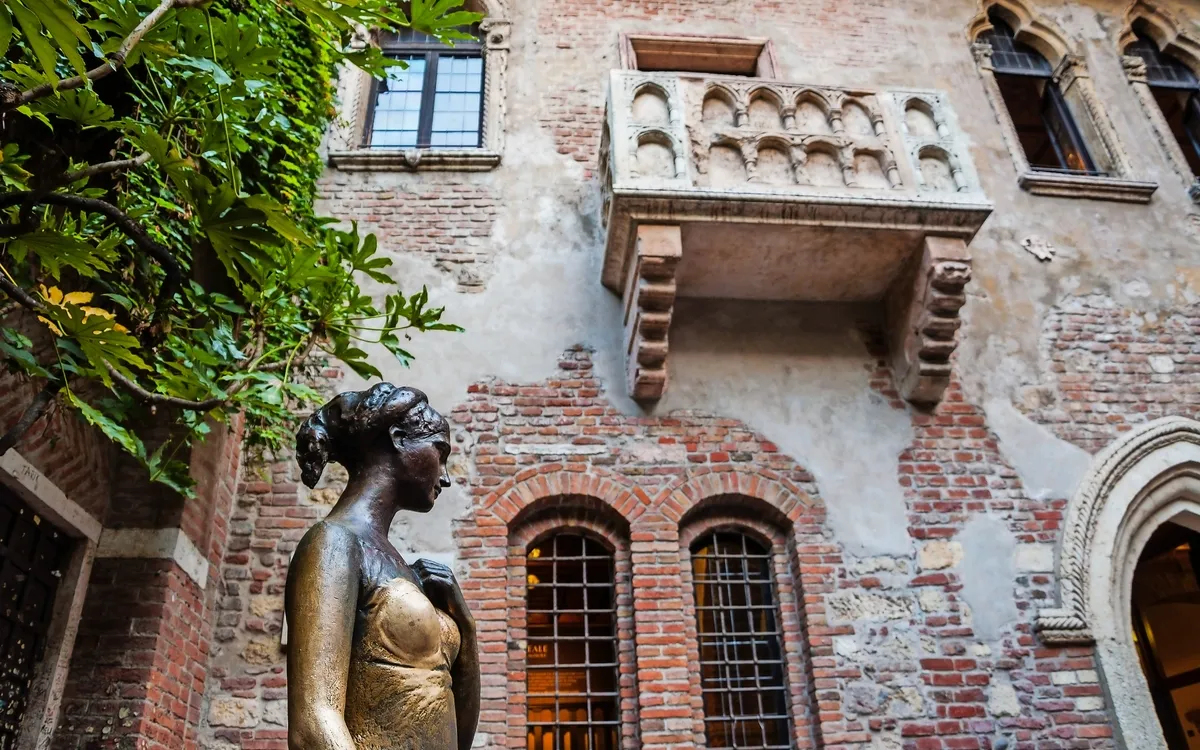 Julias Balkon in Verona