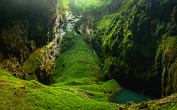 Stiefmutterschlucht oberhalb der Punkva-Höhlen