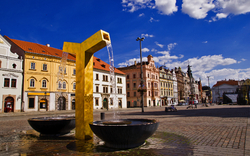 Goldener Brunnen in Pilsen