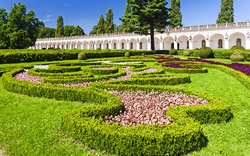 Blumengarten von Schloss Kroměříž, Tschechische Republik