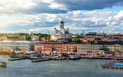 Stadtbild von Helsinki