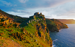 „Valley of the Rocks” im Exmoor-Nationalpark