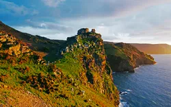 „Valley of the Rocks” im Exmoor-Nationalpark