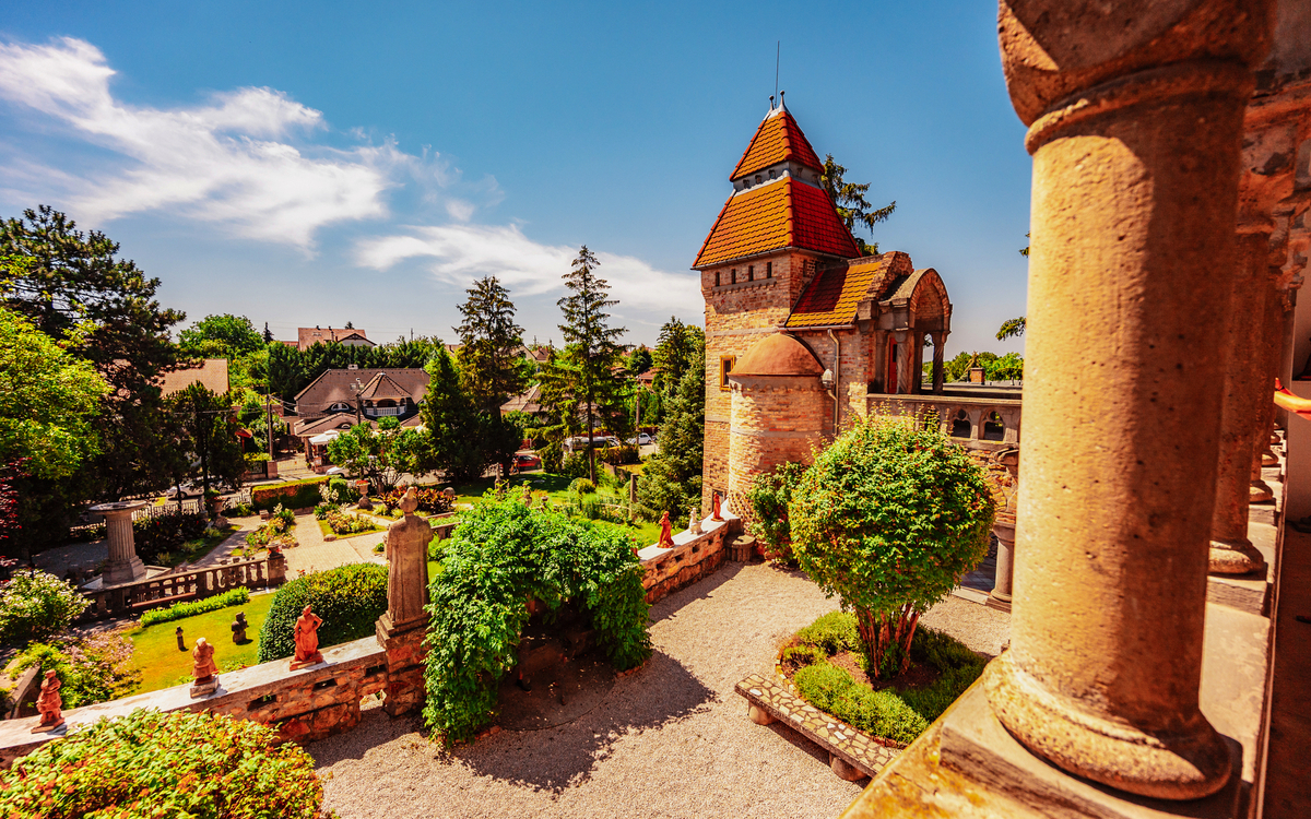 Bory Var,Schloss im Zentrum von Szekesfehervar,Ungarn,