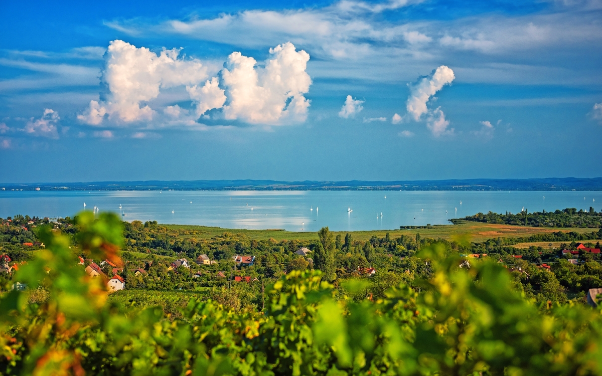 Balaton in Ungarn
