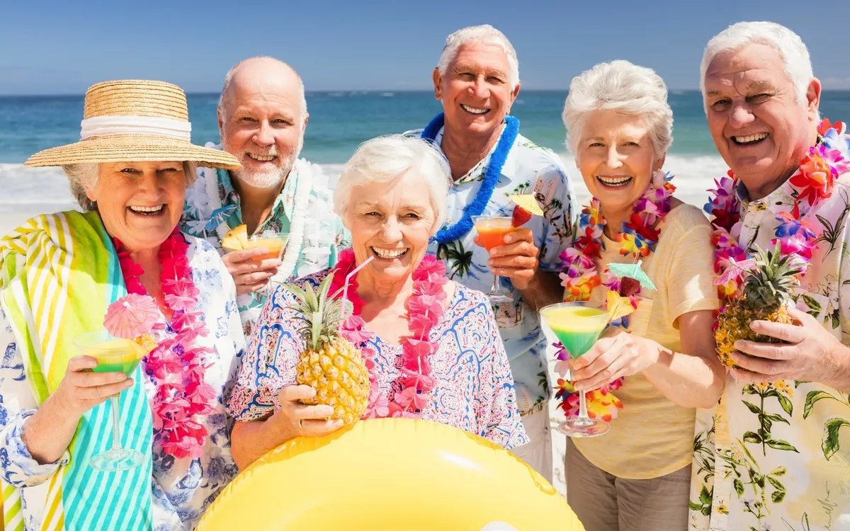 Freunde im Urlaub