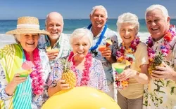 Freunde im Urlaub
